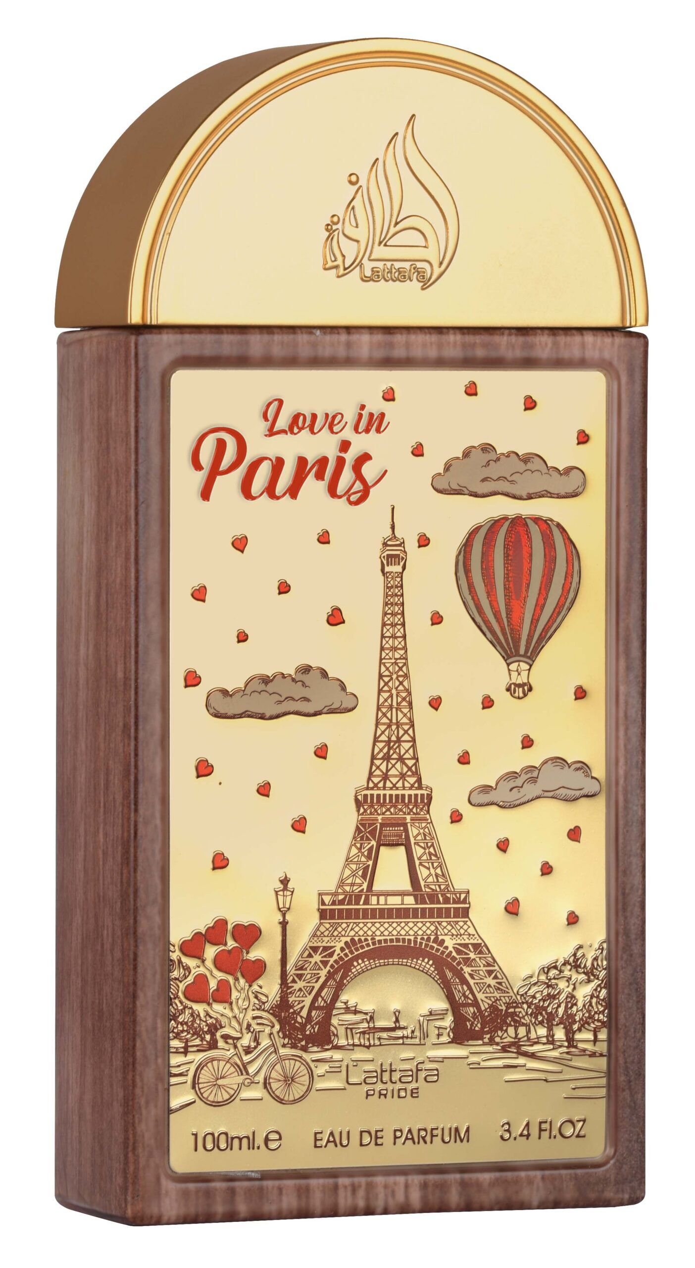 Love In Paris Perfume Bottle 100ml EDP Lattafa Pride