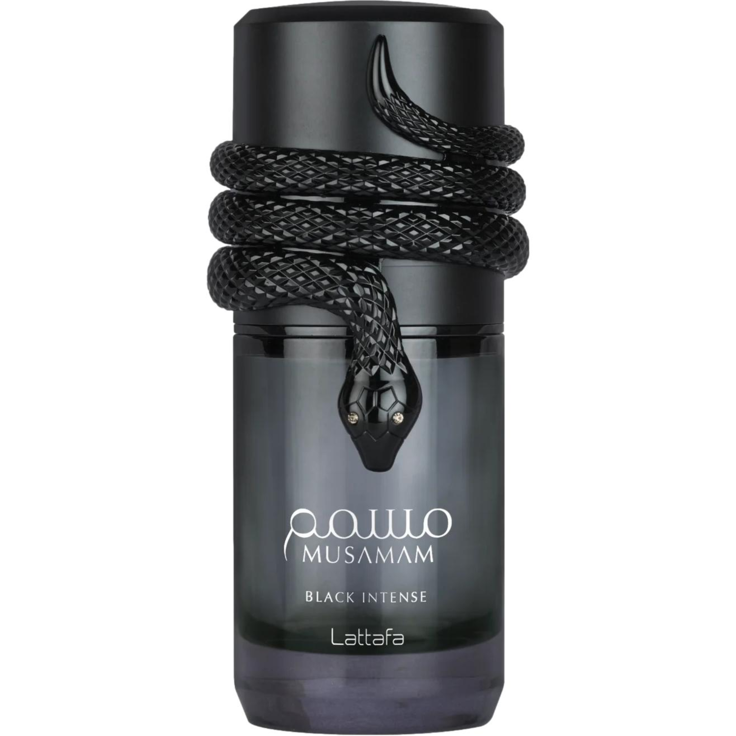Musamam_Black_Intense_Perfume_100ml_EDP_Lattafa is a rich woody aromatic unisex fragrance