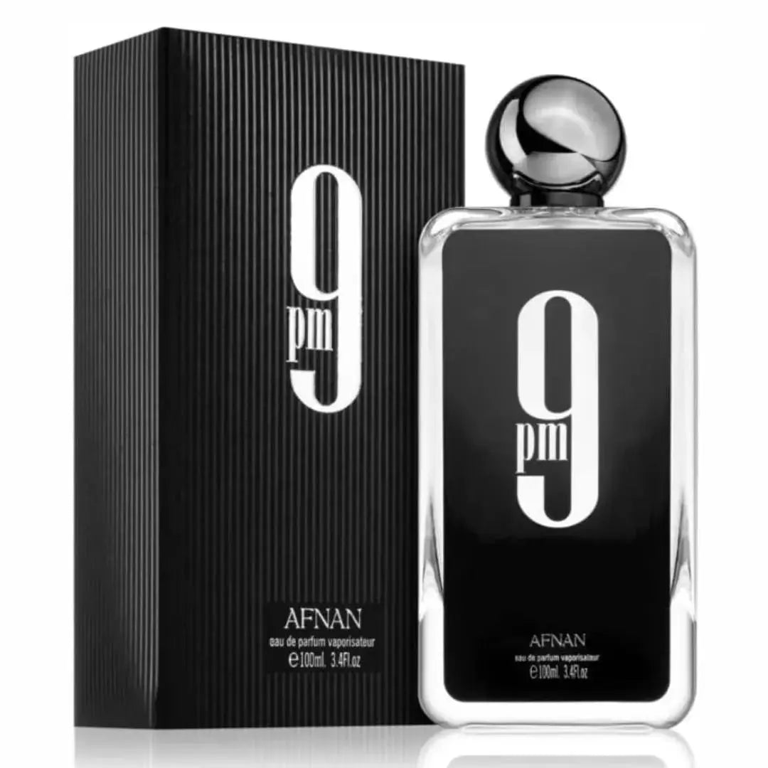 Afnan 9PM Perfume 100ml EDP for Men is an oriental vanilla fragrance, perfect for evening wear