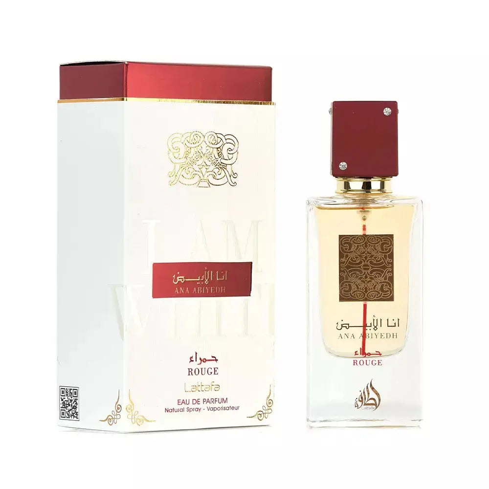 Ana Abiyedh Rouge Perfume 60ml EDP by Lattafa