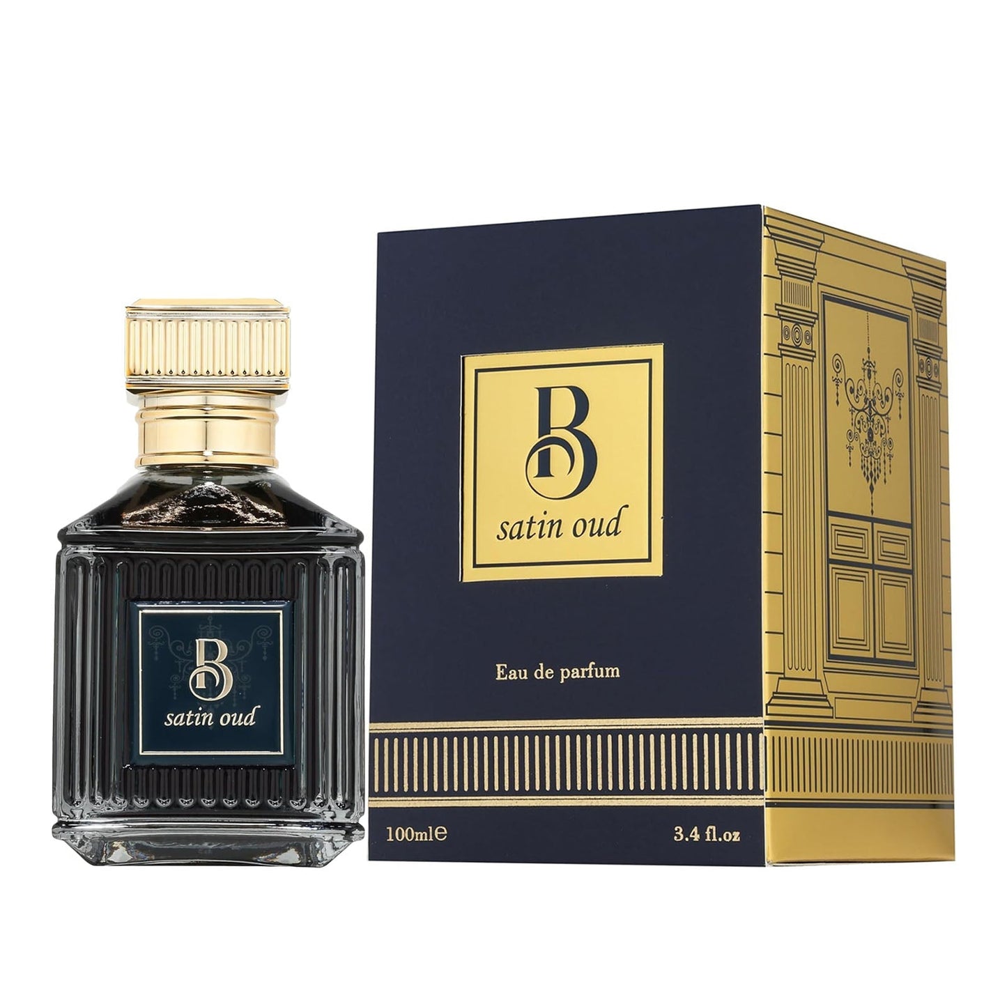 B Satin Oud Perfume 100ml EDP Fragrance World

