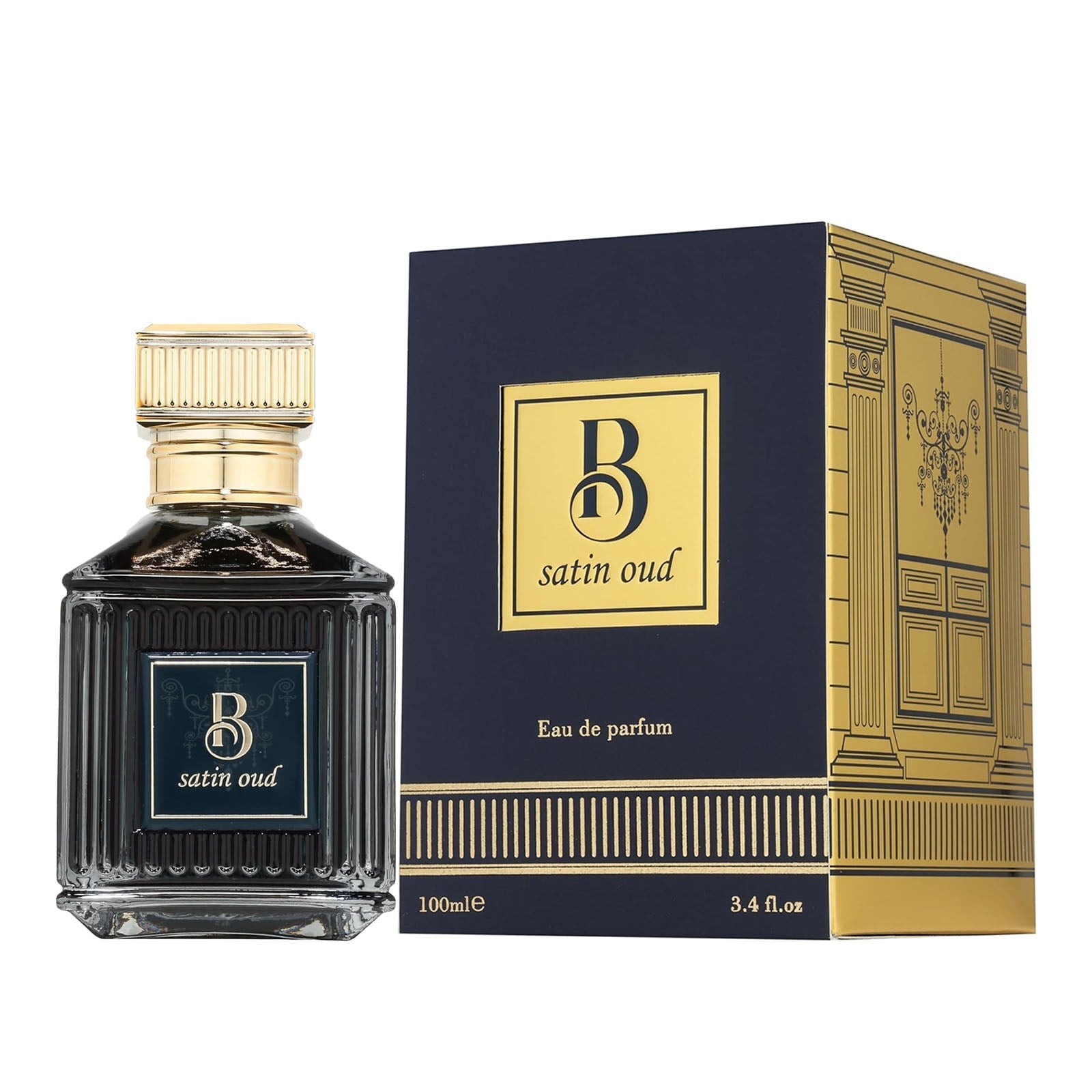 B Satin Oud Perfume 100ml EDP Fragrance World
