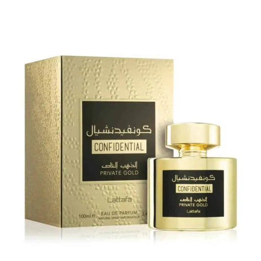 Confidential Private Gold Perfume by Lattafa