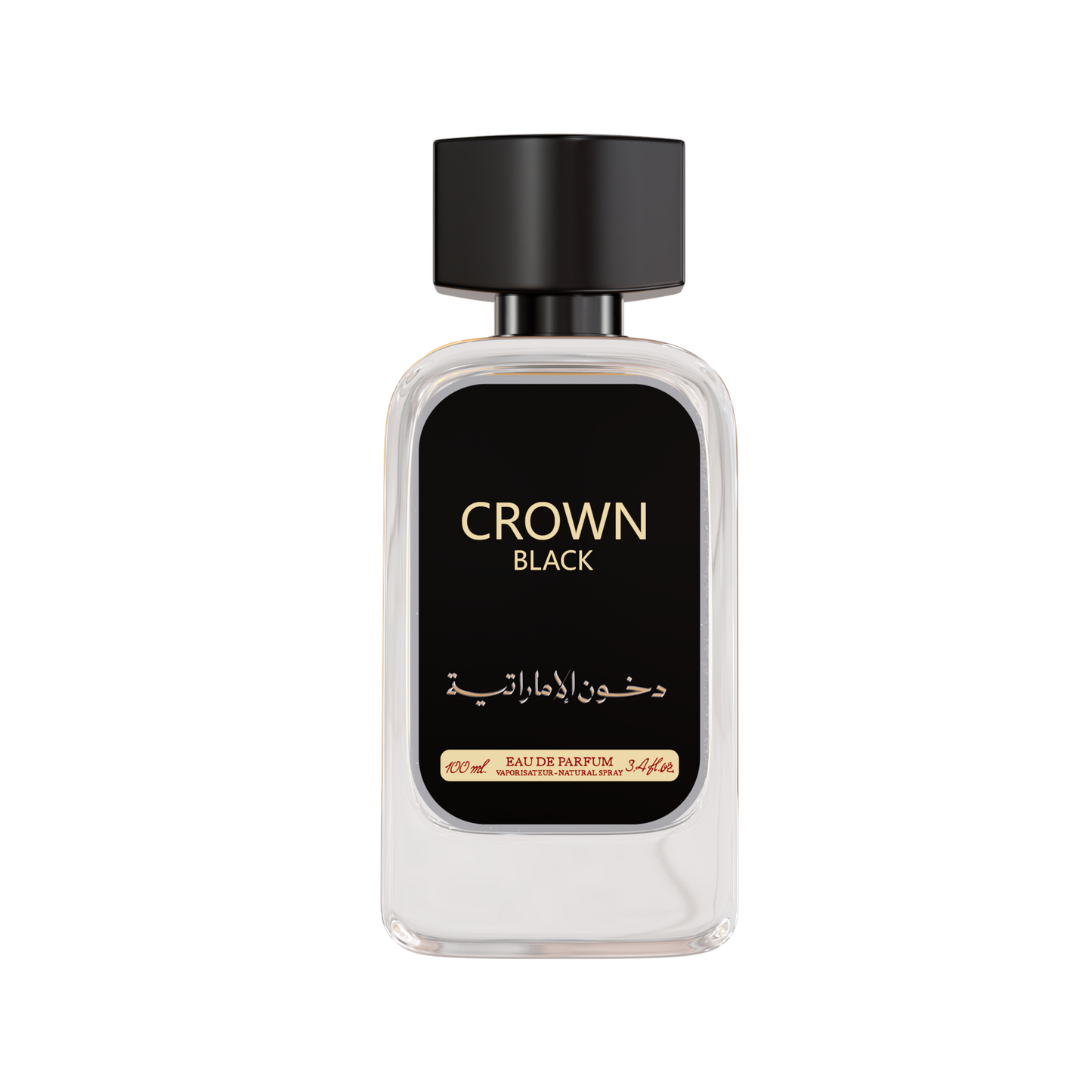 Crown Black Perfume 100ml EDP Dkhoon AlEmiratia
