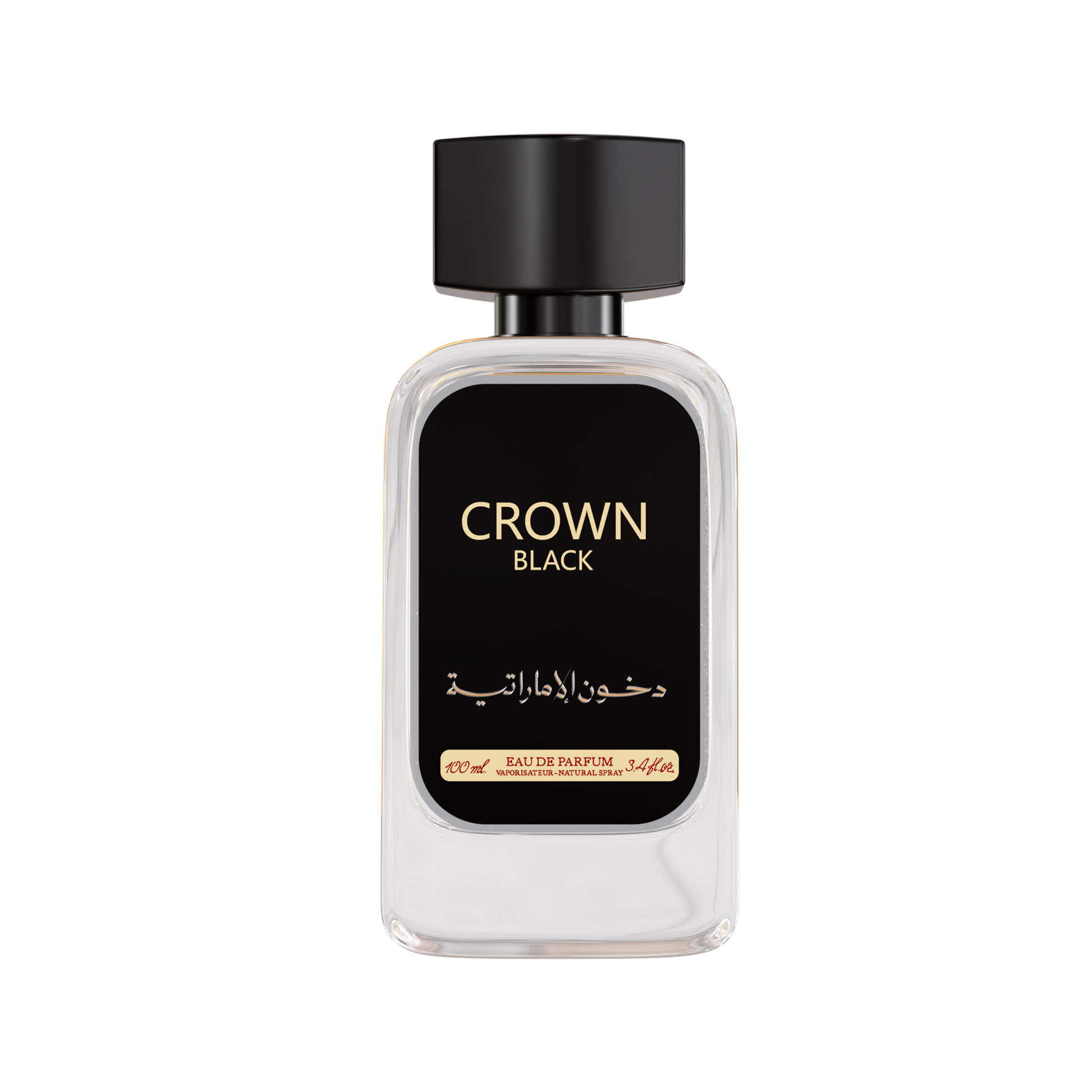 Crown Black Perfume 100ml EDP Dkhoon AlEmiratia