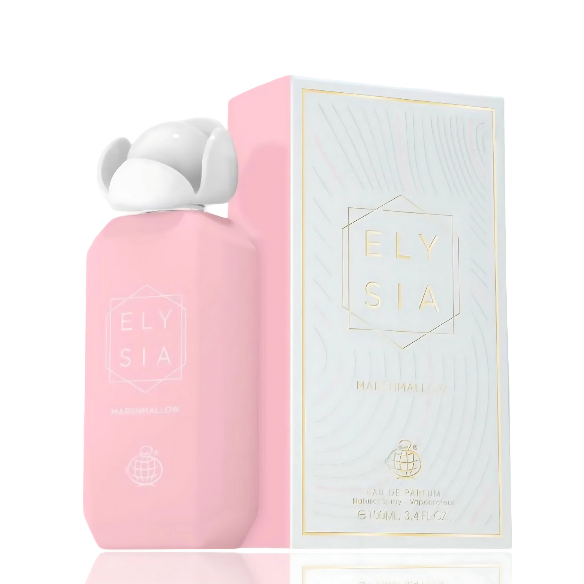 Elysia Marshmallow Perfume 100ml EDP Fragrance World is a gourmand floral top selling oud for women