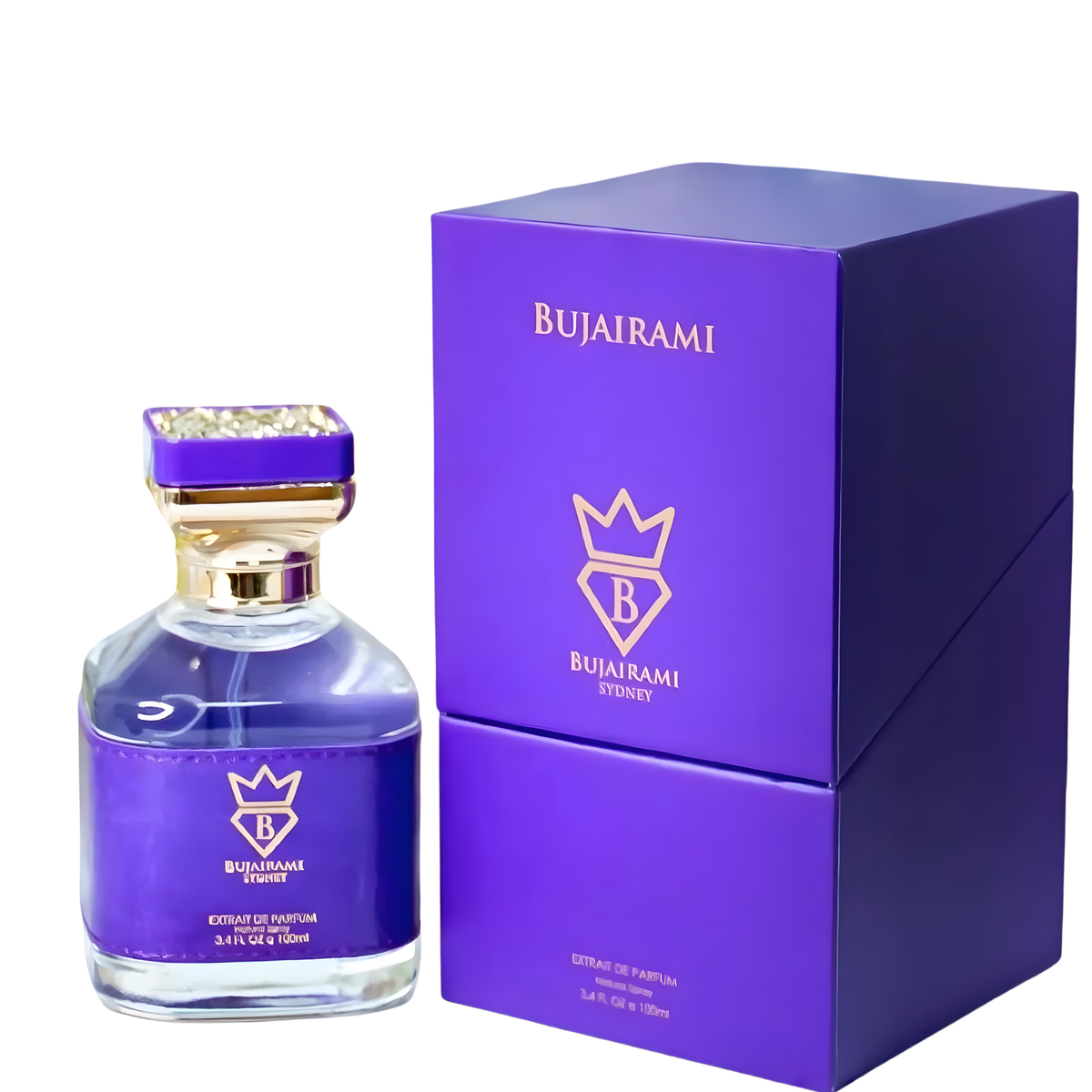 Executor Perfume 100ml EDP Bujairami purple bottle