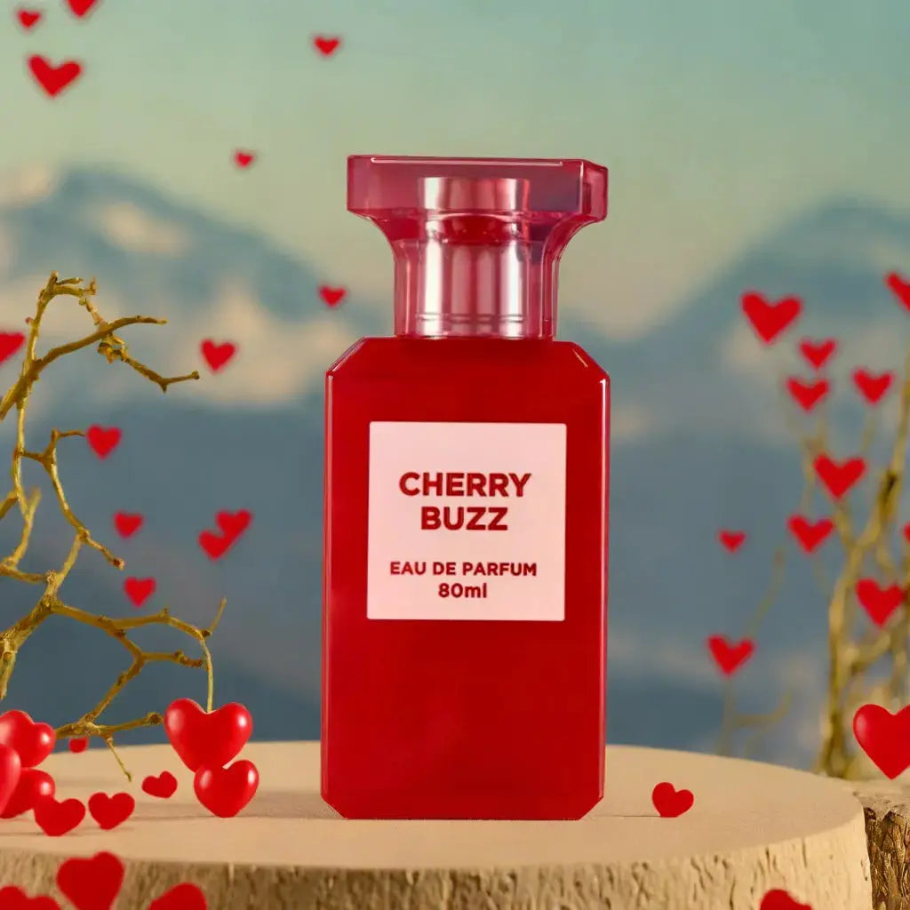 Fragrance World Cherry Buzz Perfume 80ml Long Lasting Sweet Fruity Fragrance