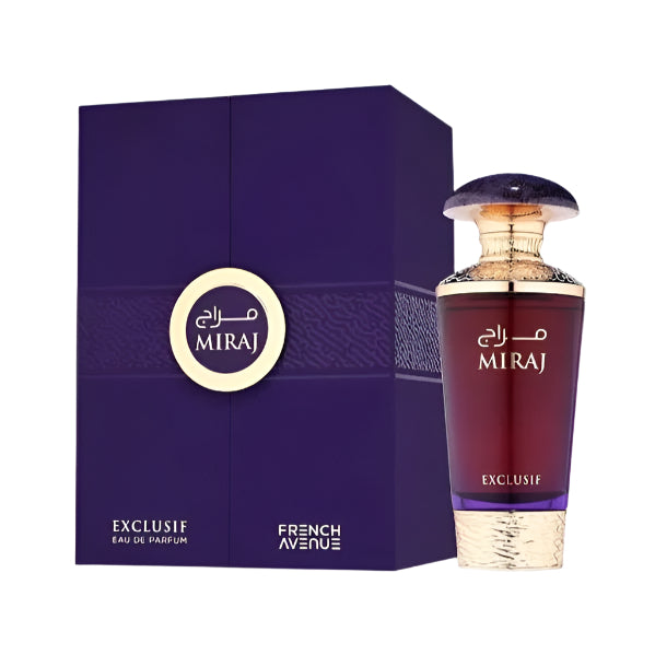 French Avenue Miraj Exclusif Perfume Bottle and Box