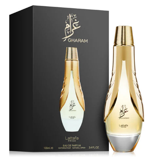 Gharam 100ml EDP Perfume by Lattafa Pride