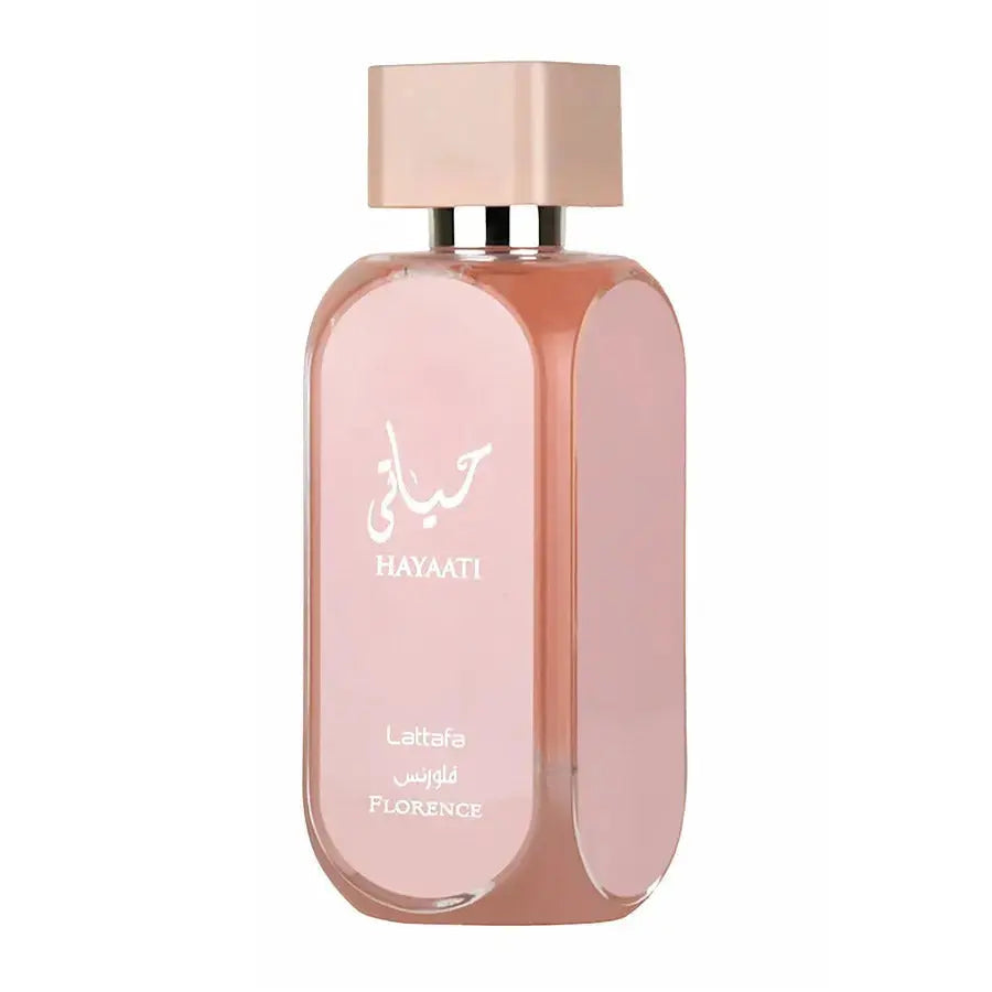 Hayaati Florence Pink Perfume Bottle 100ml EDP by Lattafa for Women