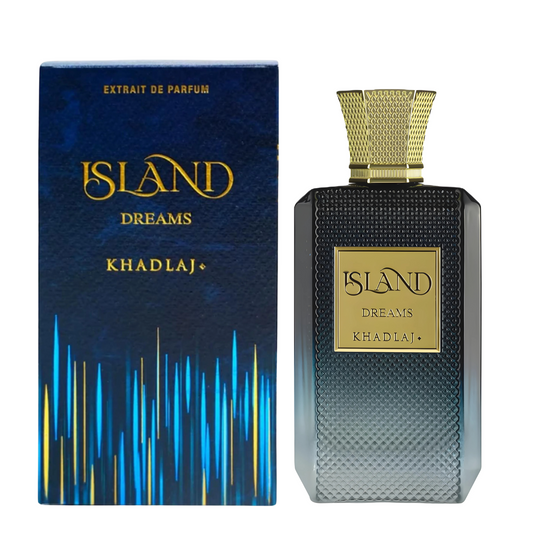 Khadlaj Island Dreams Perfume 100ml EDP Khadlaj is a floral fruity, affordable fragrance for both women and men