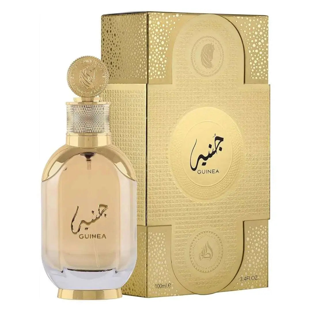 Lattafa Guinea Perfume 100ml EDP Box and Bottle For Unisex