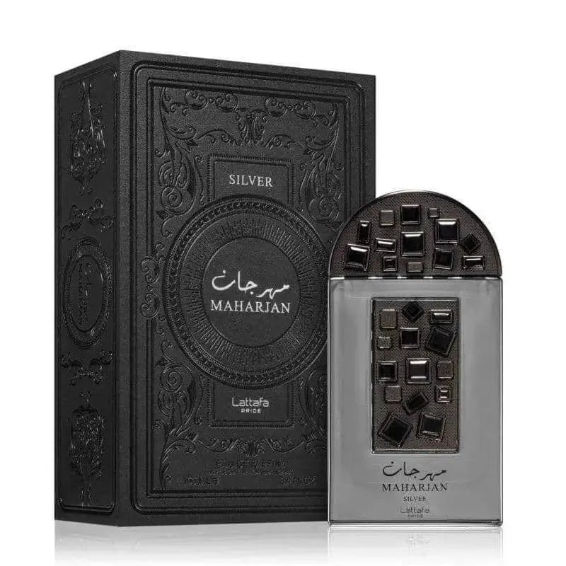 Lattafa Pride Maharjan Silver Eau de Parfum 100ml Unisex Perfume