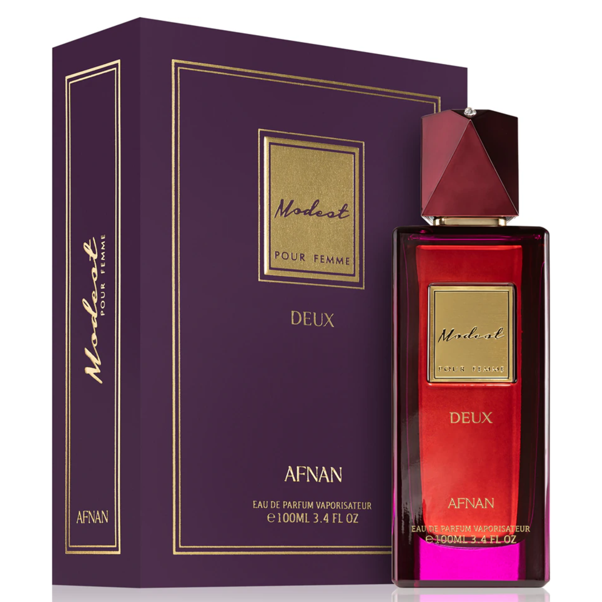 
Modest Deux Perfume 100ml EDP Afnan