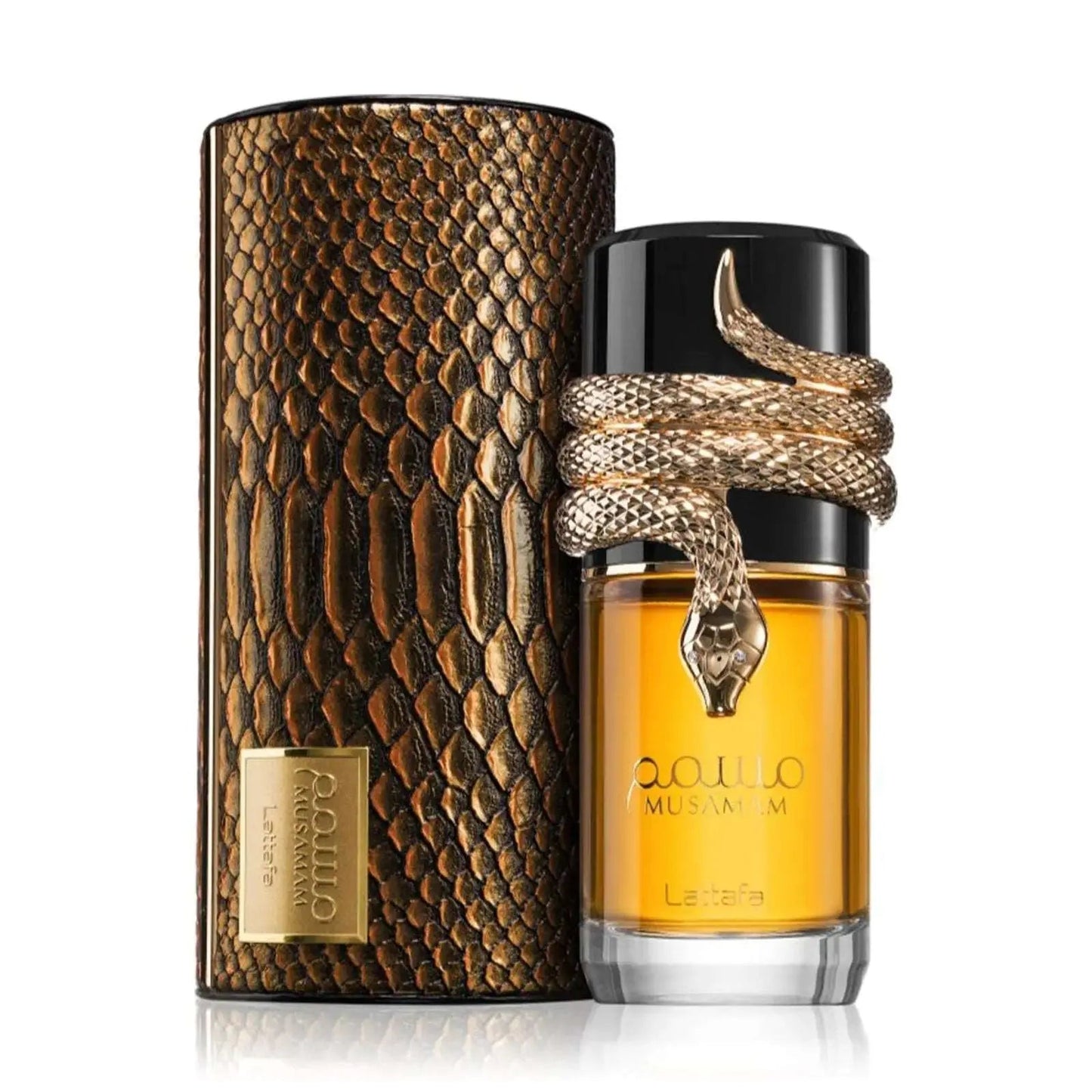 Musamam Perfume 100ml EDP by Lattafa Lattafa - An elegant perfume in a golden bottle