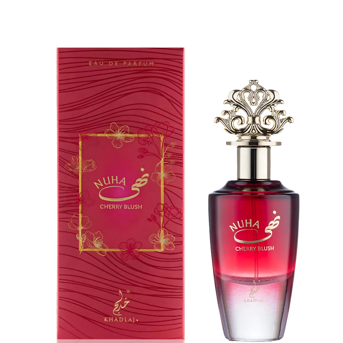 Nuha Cherry Blush Perfume 85ml EDP by Khadlaj