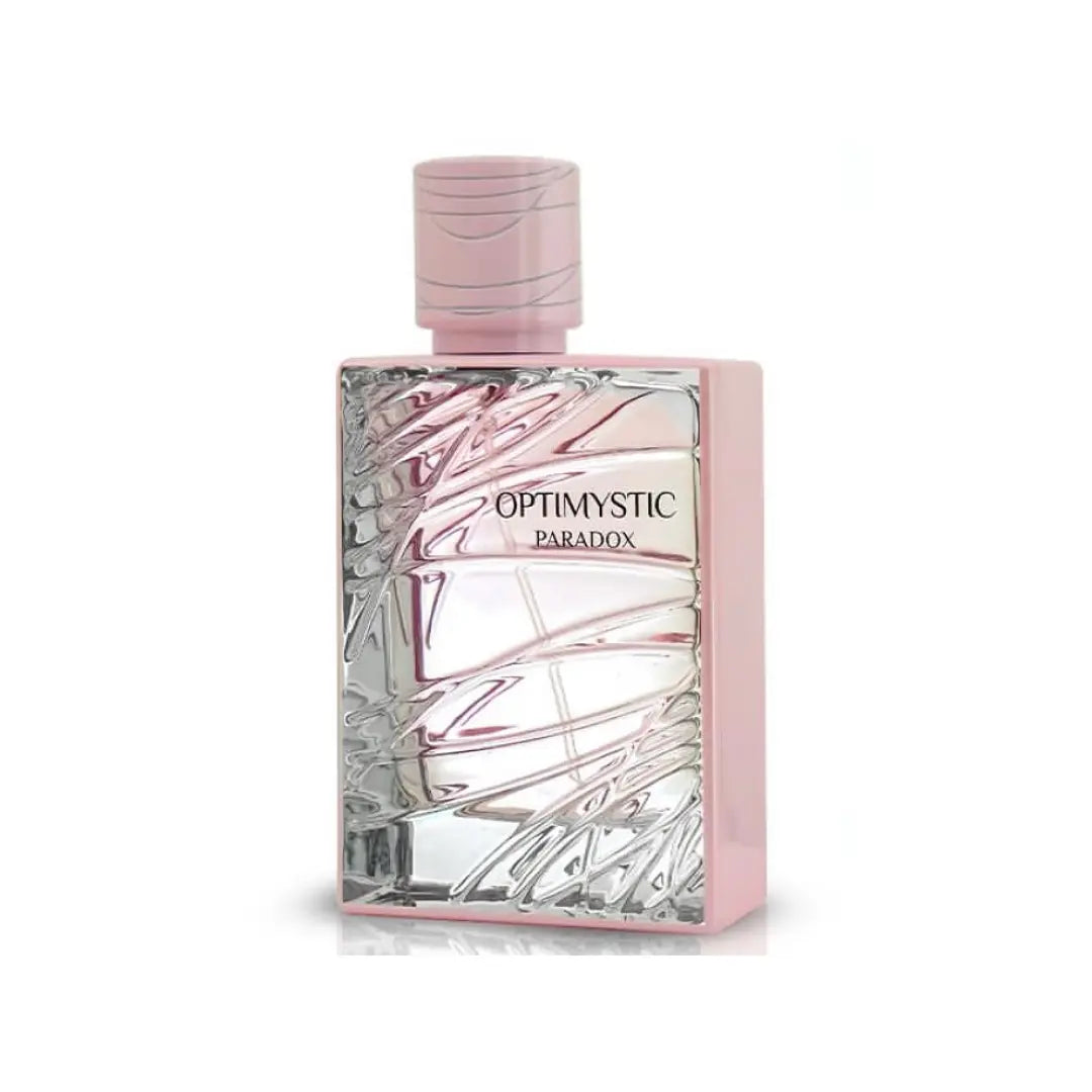 Optimystic Paradox Perfume bottle on a white background