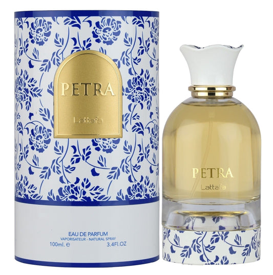 Petra EDP 100ml by Lattafa is a Floral Fruity Gourmand scent for women and men