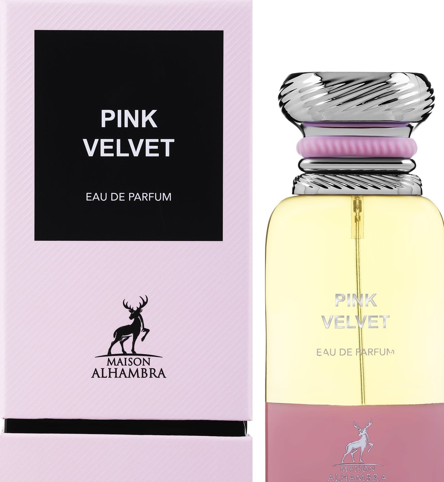 Pink Velvet Rose Petals Perfume 80ml EDP by Maison Alhambra