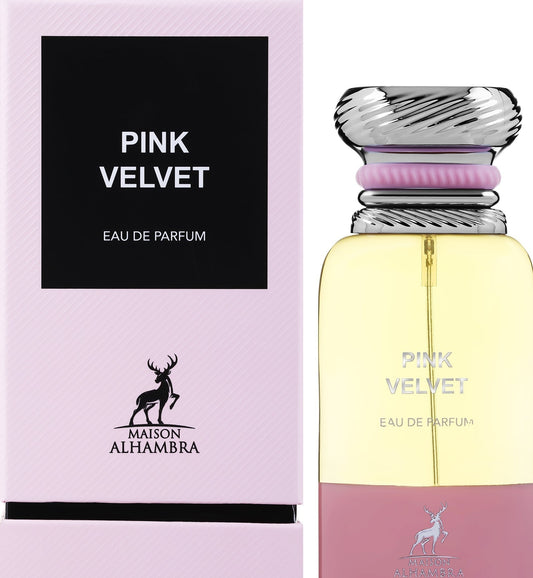 Pink Velvet Rose Petals Perfume 80ml EDP by Maison Alhambra