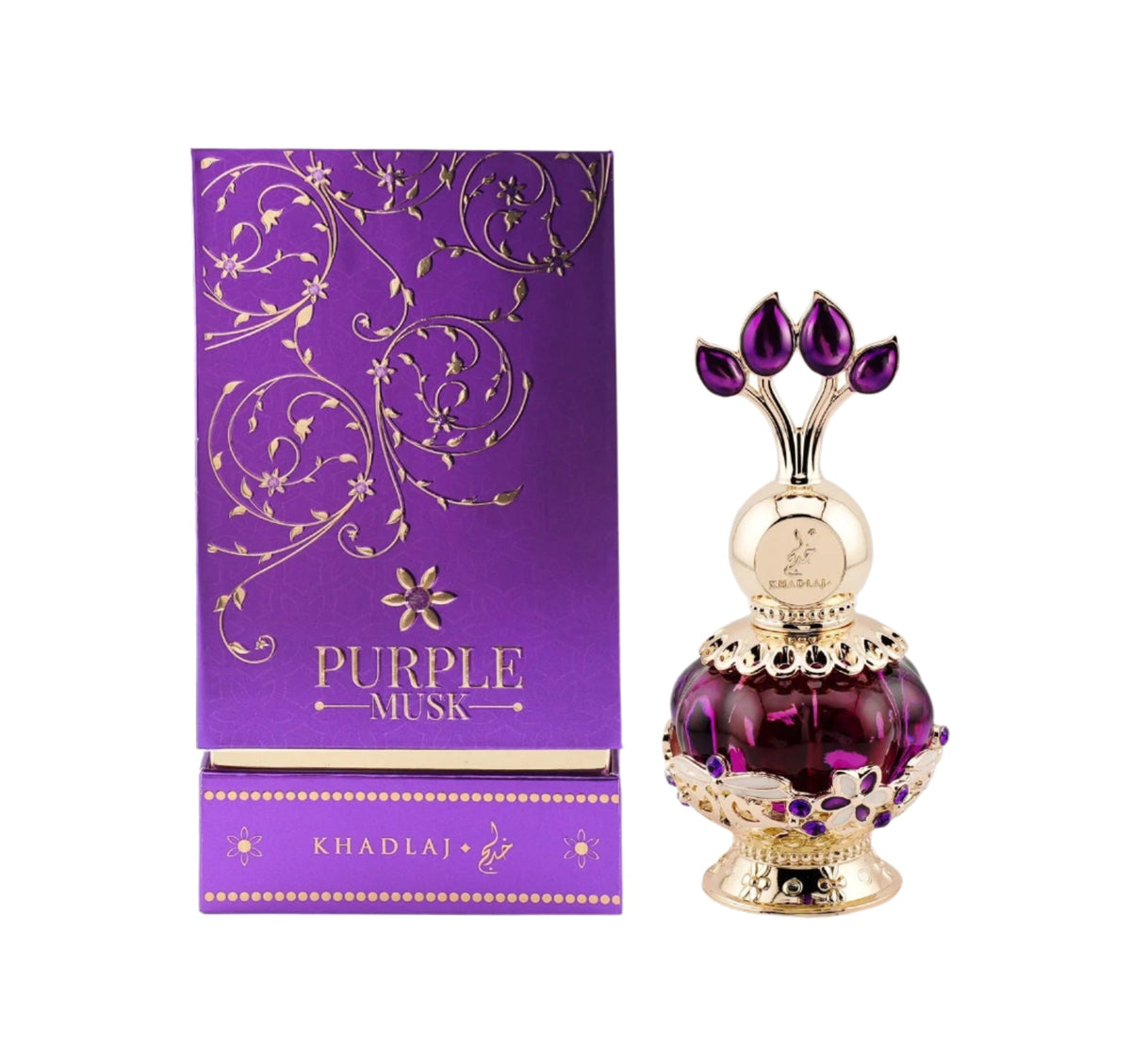 Purple Musk Perfume Concentrated Fragrance Oil 20ml Attar by Khadlaj