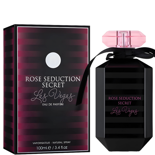 Rose Seduction Secret Las Vegas Perfume 100ml EDP by Fragrance World