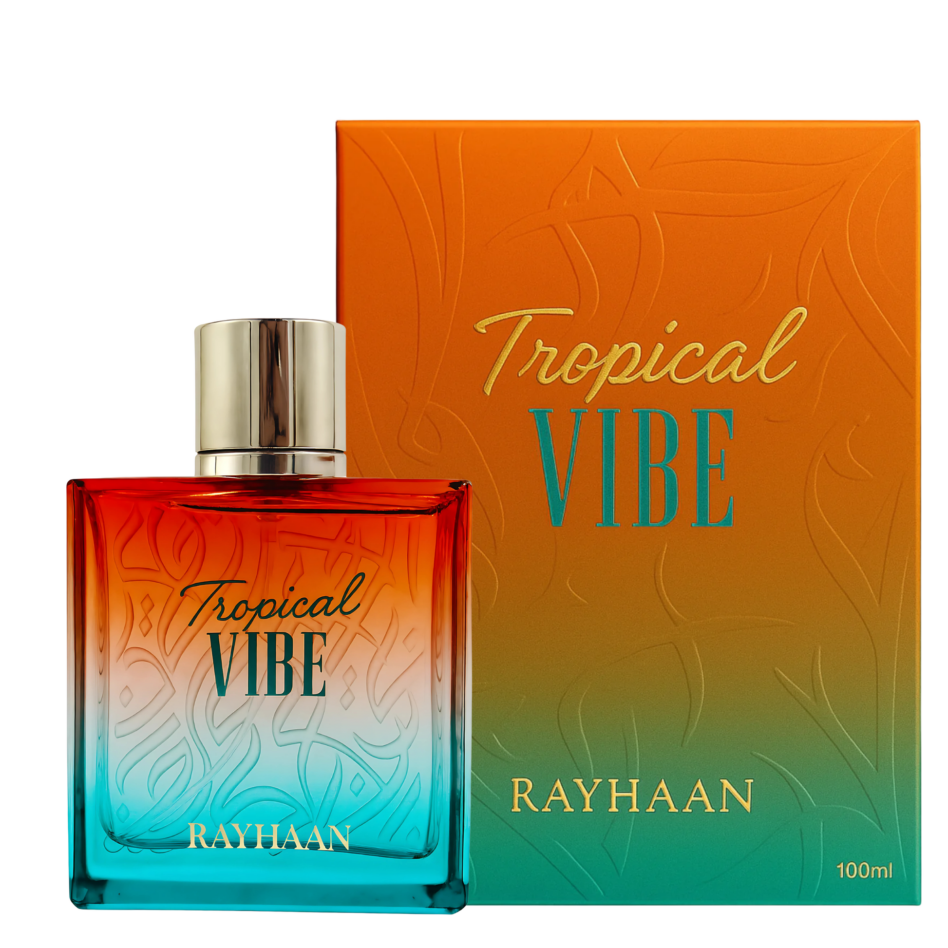 Tropical Vibe Perfume 100ml EDP Rayhaan Oriental Woody fragrance for women and men