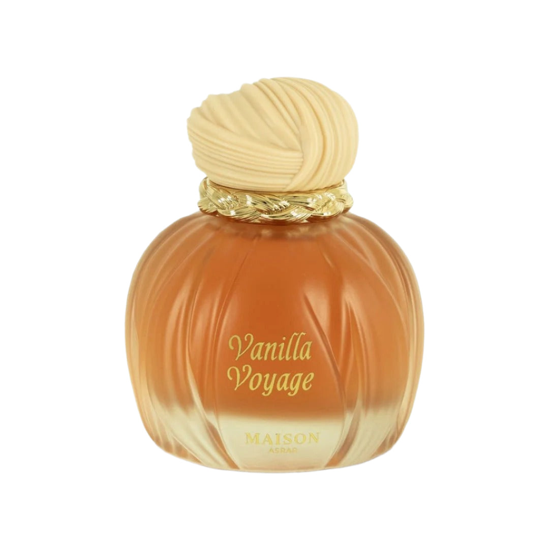 Vanilla Voyage 100ml EDP by Maison Asrar - Oriental Vanilla Perfume Bottle