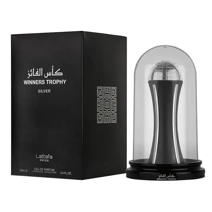 Winners Trophy Silver Perfume 100ml EDP by Lattafa Pride