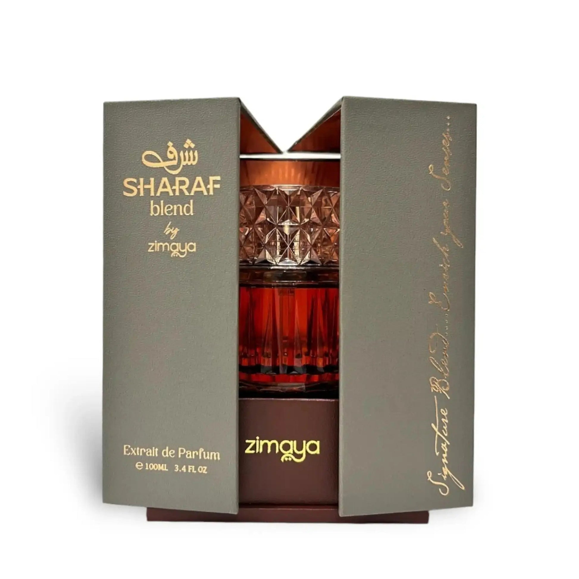 Zimaya Sharaf Blend 100ml Perfume Bottle