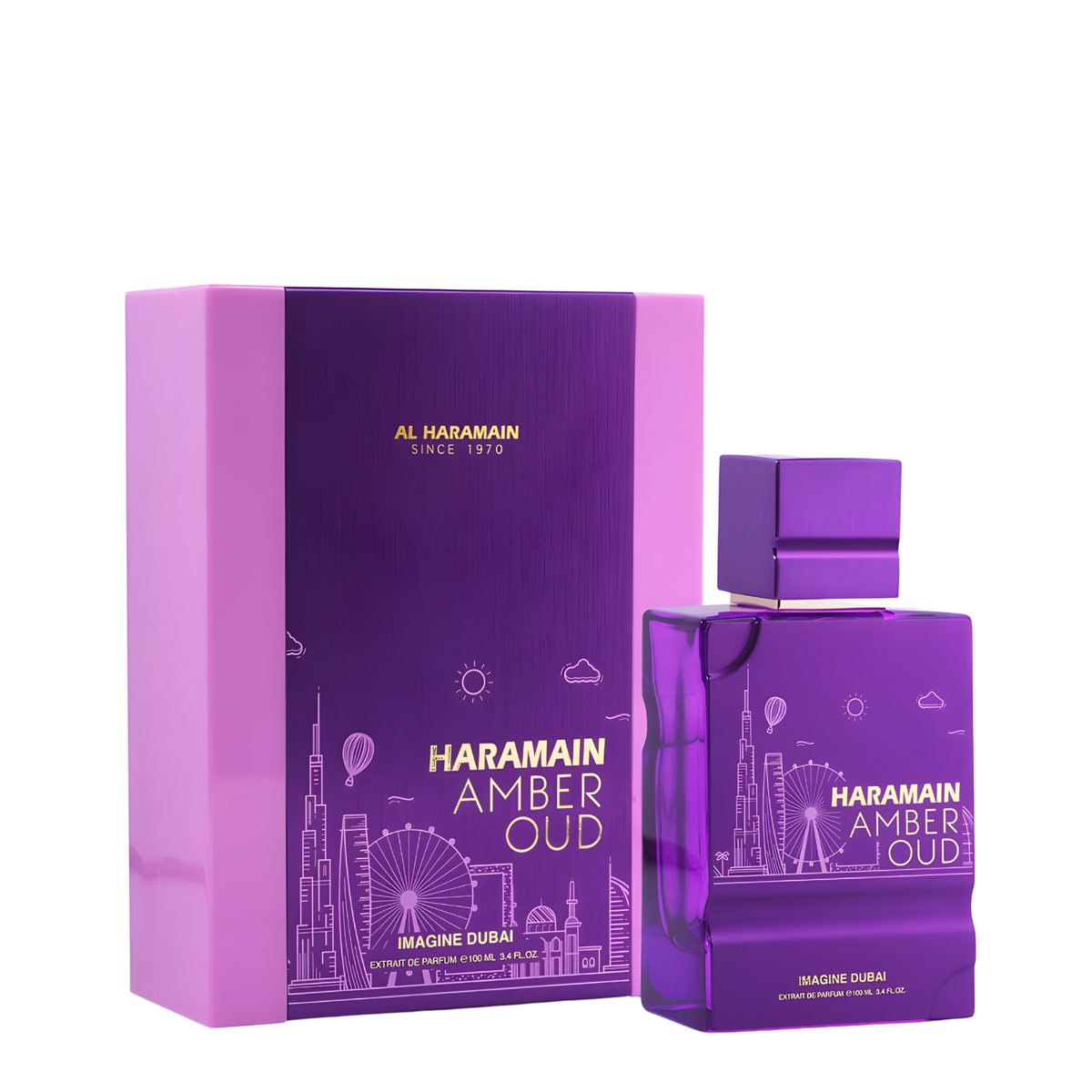 Al Haramain Amber Oud Imagine Dubai 100ml Extrait De Parfum