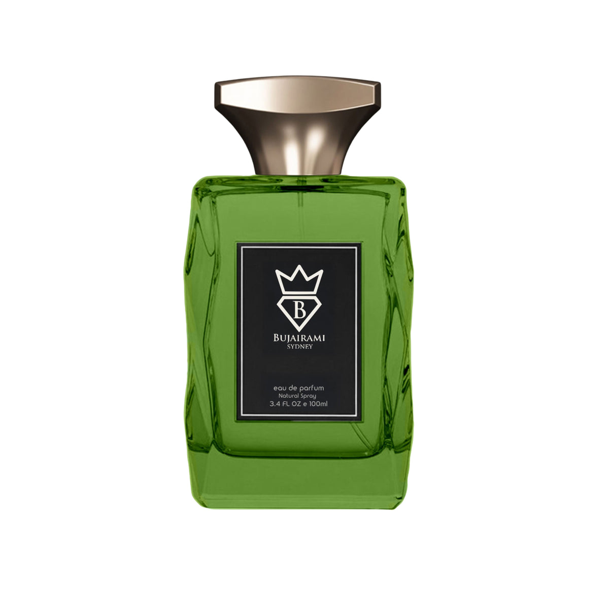 Daddy Issues Perfume bottle with a silver cap on a white background