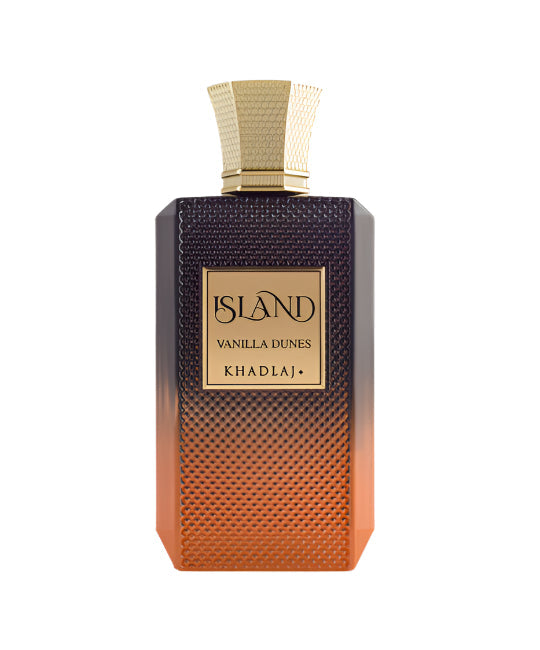 Island Vanilla 100ml Perfume bottle on a white background