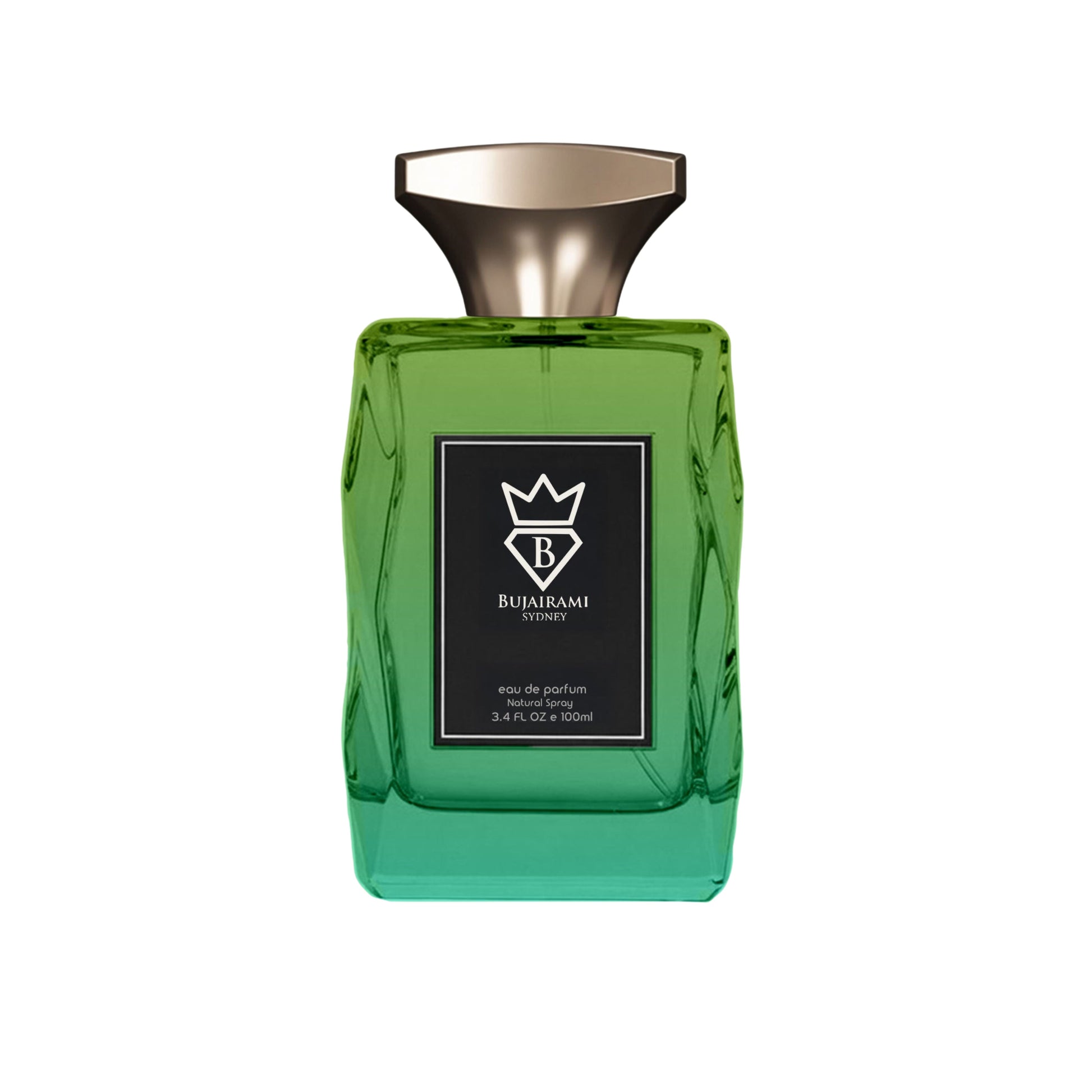 Vice City Perfume bottle with a black label on a white background